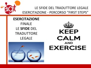 Esercitazione finale Webinar Le sfide